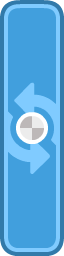 Large Rotate Block Narrow Rectangle